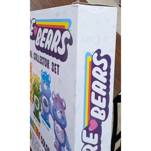 Care Bears Rainbow Shine Collector Set — Walmart Exclusive 5-Fig Mini Bears 2020 - Picture 7 of 8